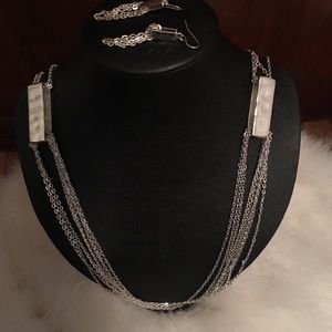 Francesca’s necklace and earrings